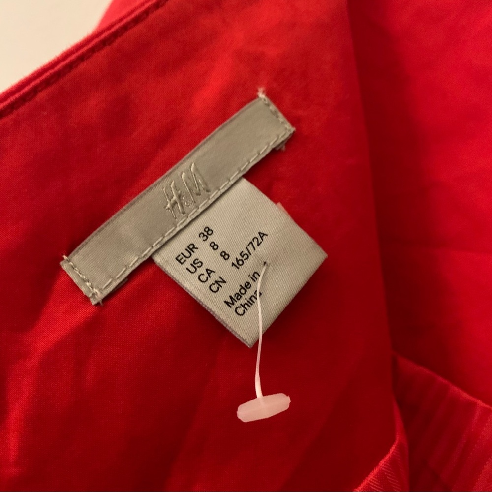 H&M Red Pencil Skirt - Picture 4 of 5